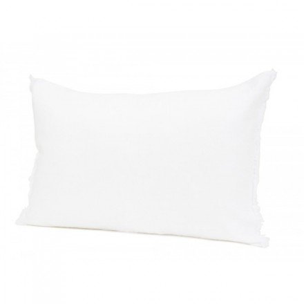 White linen cushion