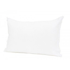 White linen cushion