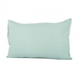 linen cushion 40x60 celadon
