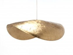 Brass hanging lamp in...