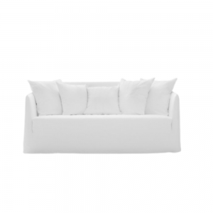 Ghost 10 lino bianco sofa Gervasoni