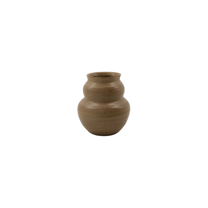 Camel clay vase
