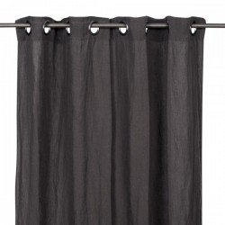 Linen curtain 140x280 - Black