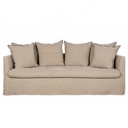 Linen sofa - Natural