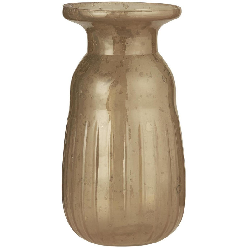 Glass candle jar - Doré