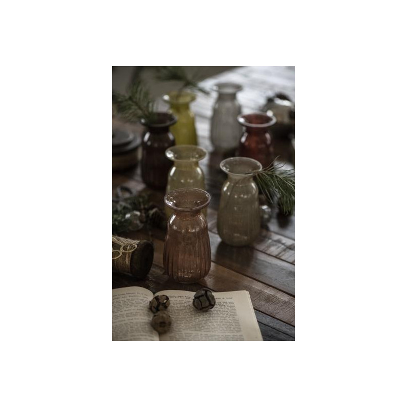 Glass candle jar - Mocca