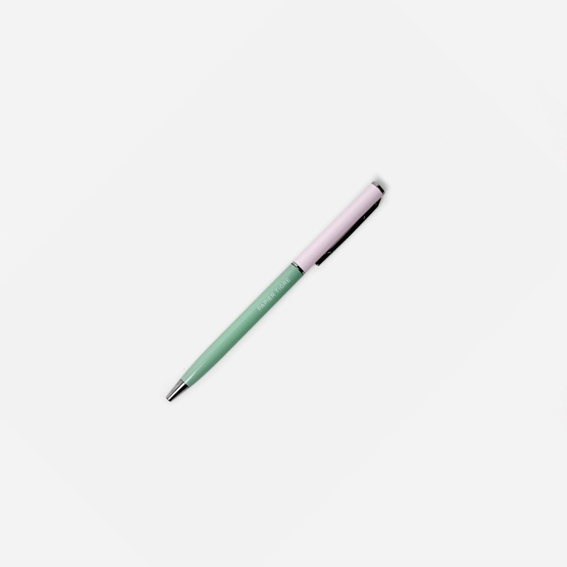 Ballpoint pen - Pink and green