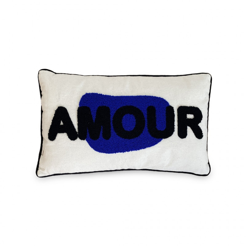 Coussin Amour - Blue