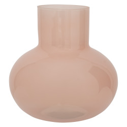 Powder pink vase