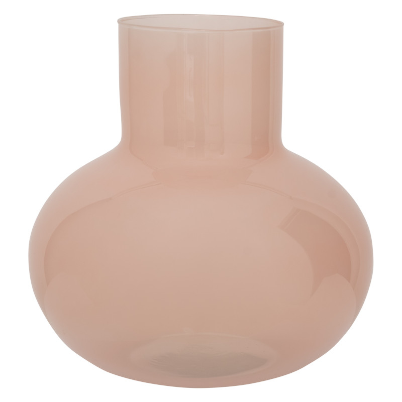 Powder pink vase