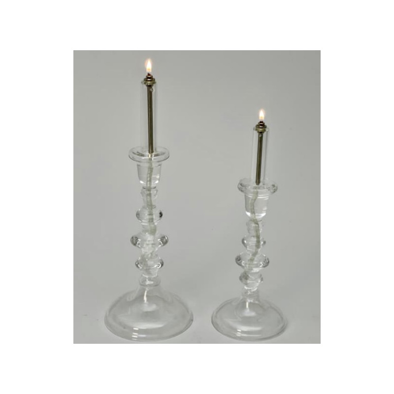 Candlestick oil lamp model Mansart