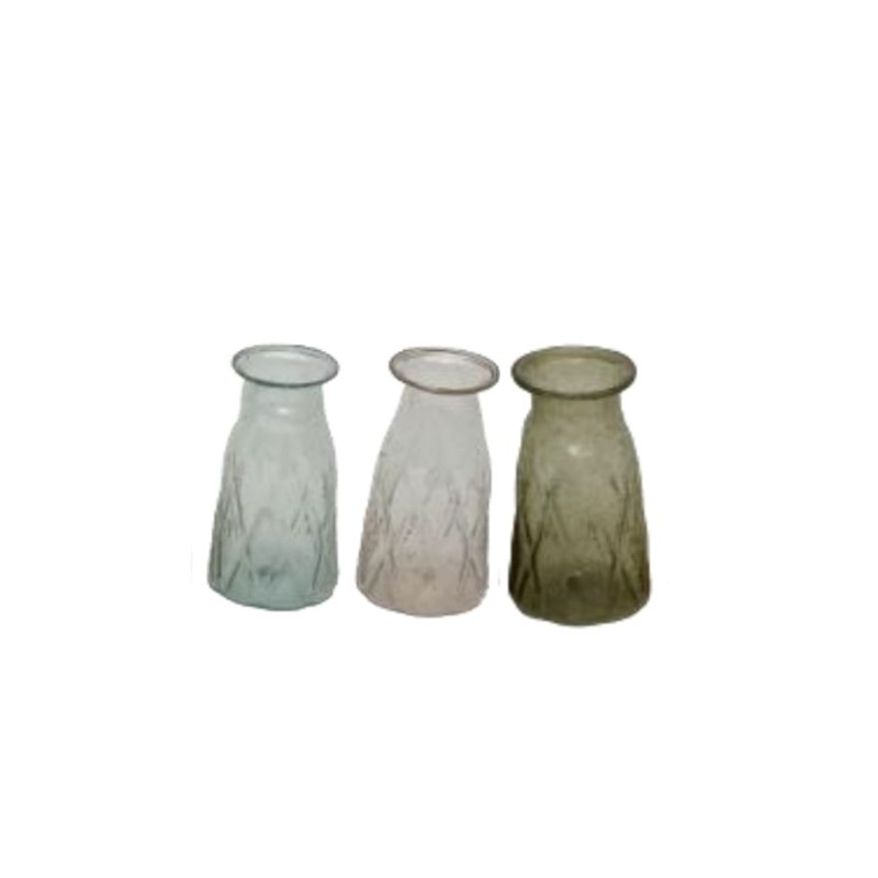 Vintage glass mini soliflore