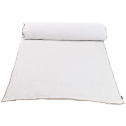 Linen quilt with linen...