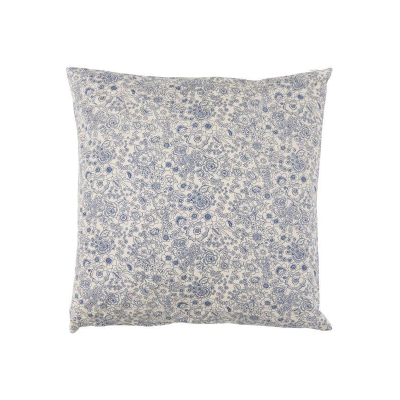 Cotton cushion - Liberty Bleu
