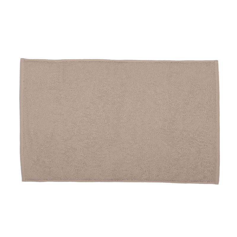 Cupabia linen and cotton bath mat - Ficelle