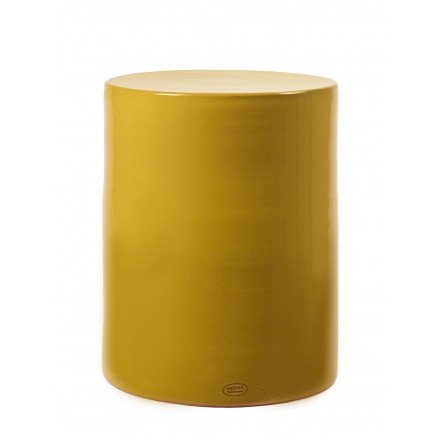 Sandstone side table - Yellow