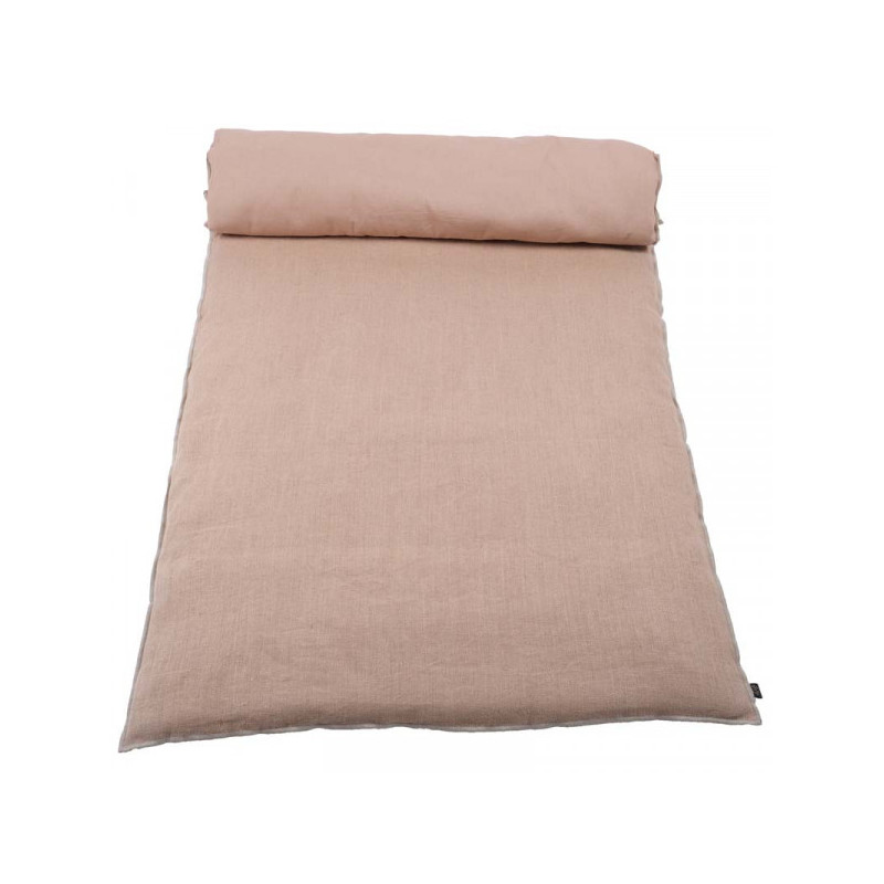 Linen quilt with linen stitching - Cimarron