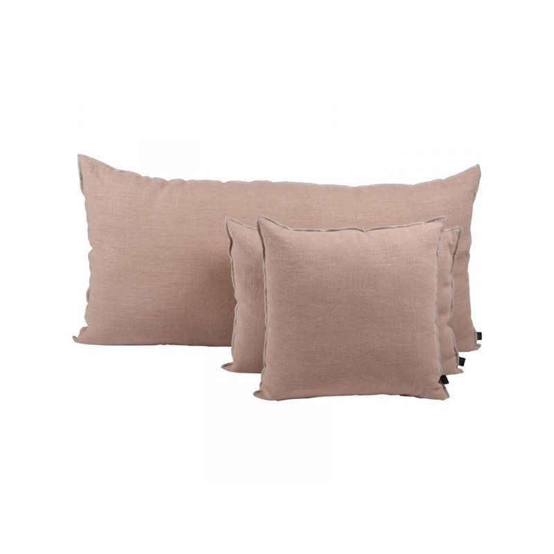 Linen cushion with linen stitching - Cimarron