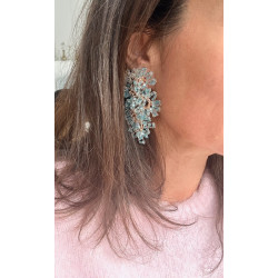 Pendant earrings - Sky Blue