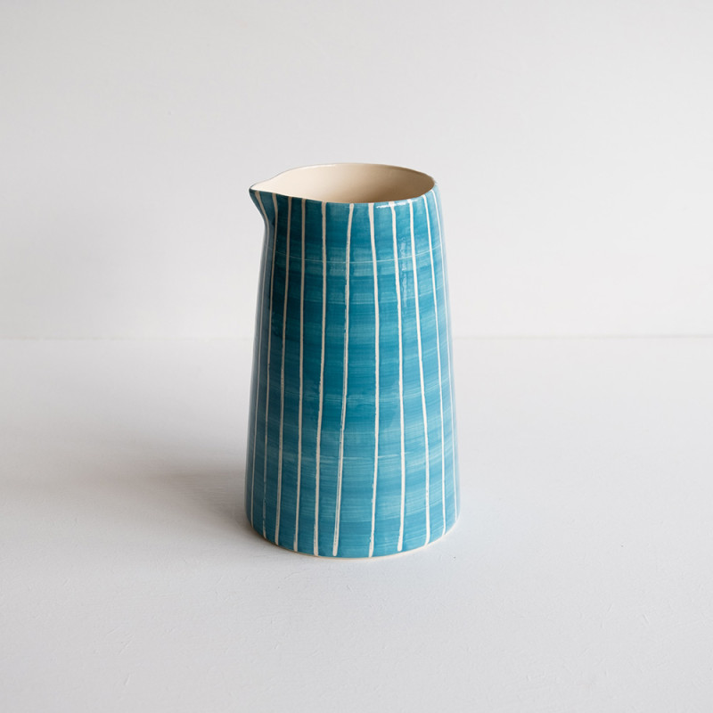 Ceramic water pot - Turquoise