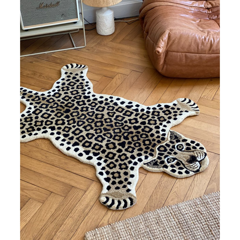 Carpet - Tête de léopard