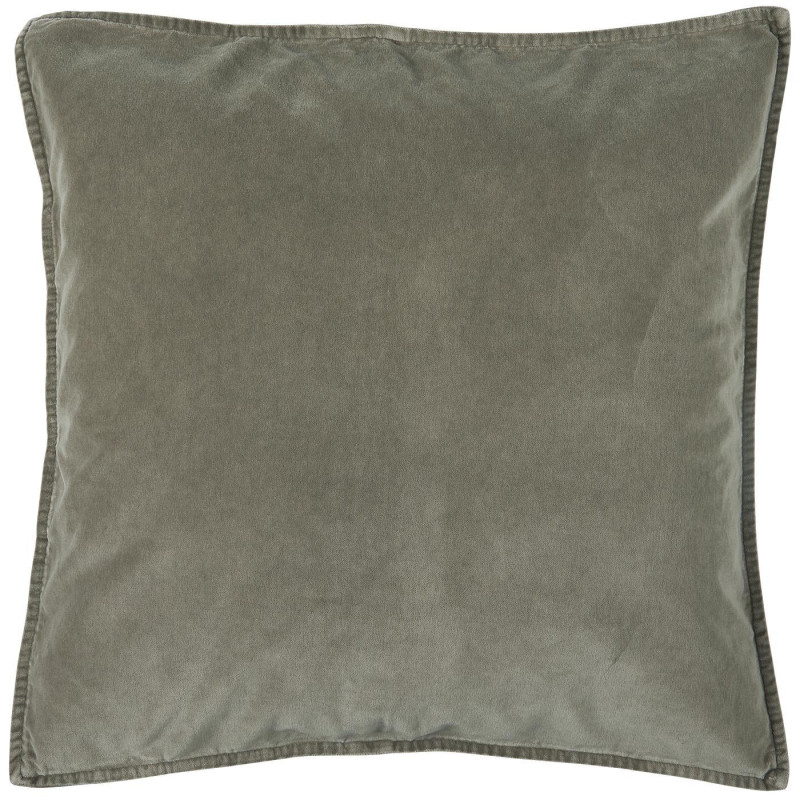 Velvet cushion - Grey