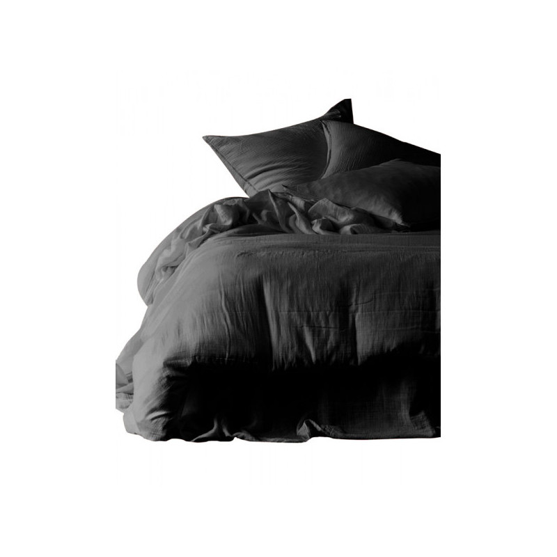 100% cotton bed linen set - Black