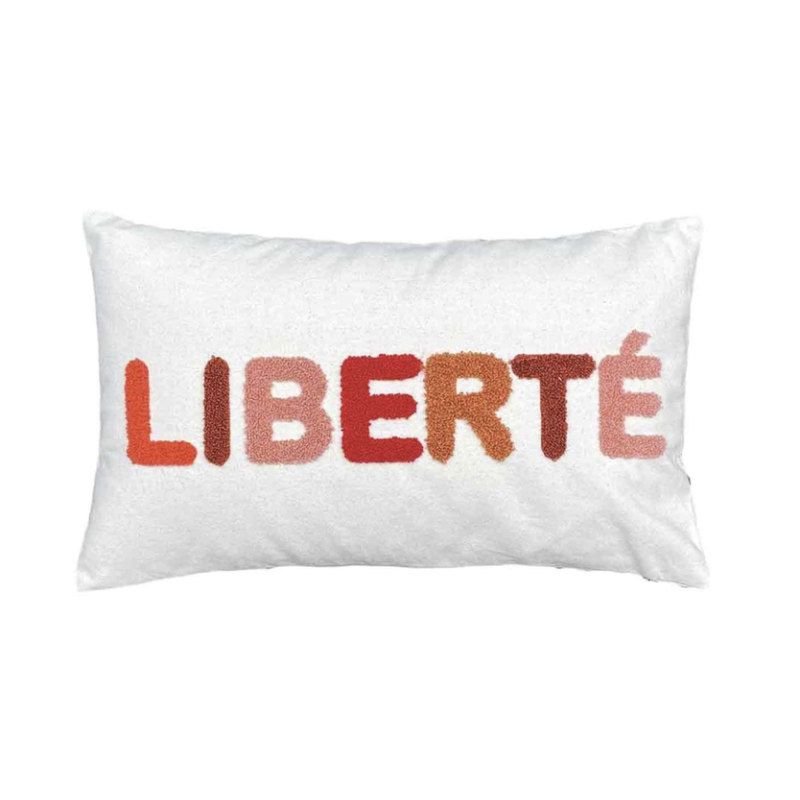 Liberté cushion - Terracotta