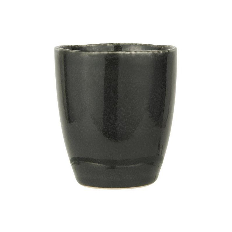 Stoneware coffee cup - Black