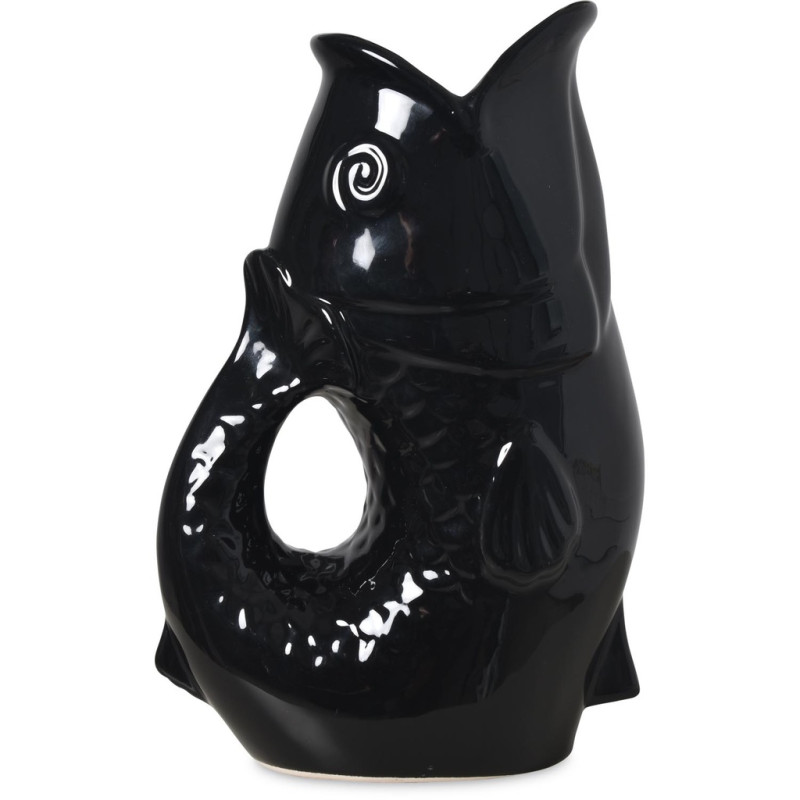 Fish vase - Black