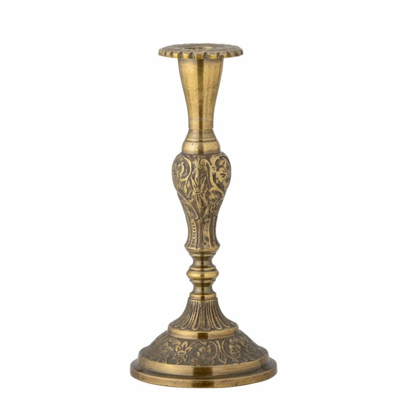 Lenette gold candlestick