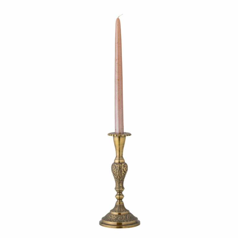 Lenette gold candlestick
