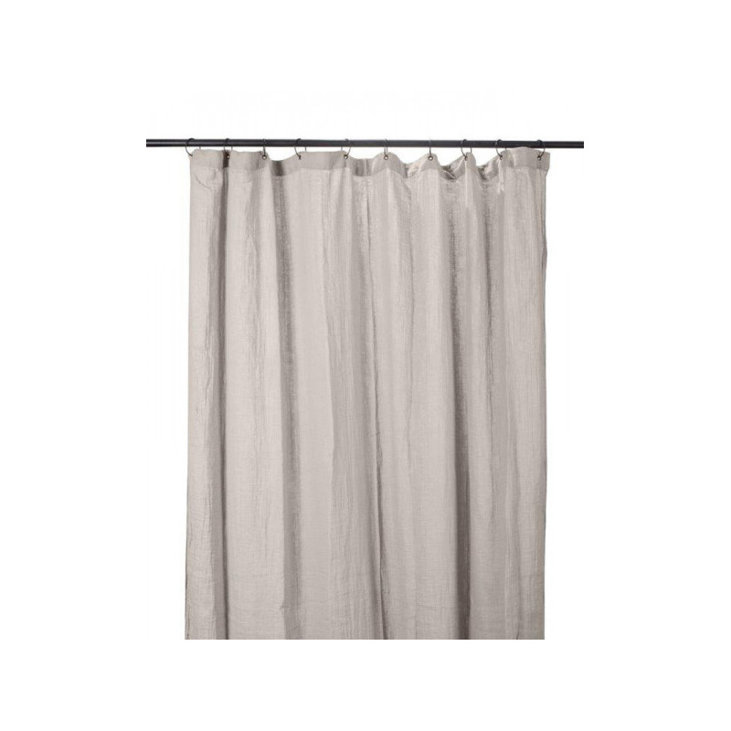 Dili curtain in cotton voile 140x280 - Chalk