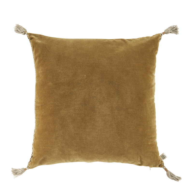 Mattéo velvet cushion - Bronze