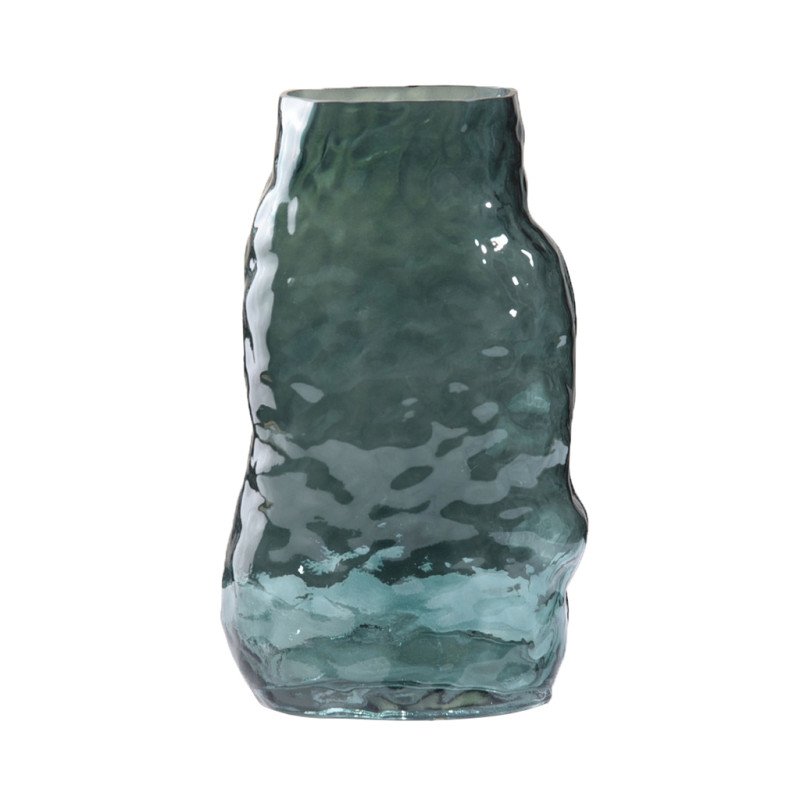 GM glass vase - Green