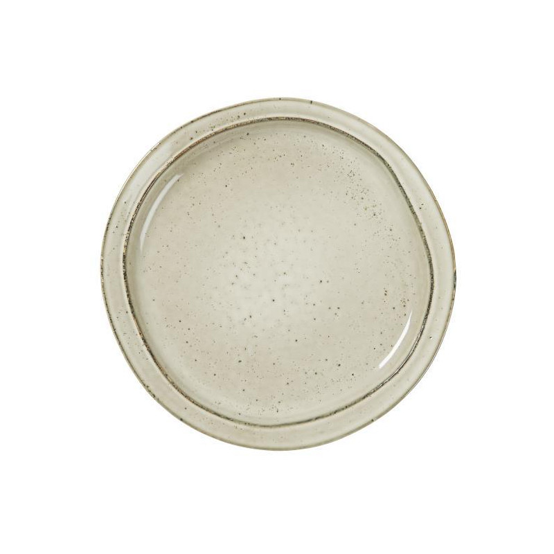 Stoneware dinner plate - Sable