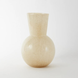 Vase en verre - Sable