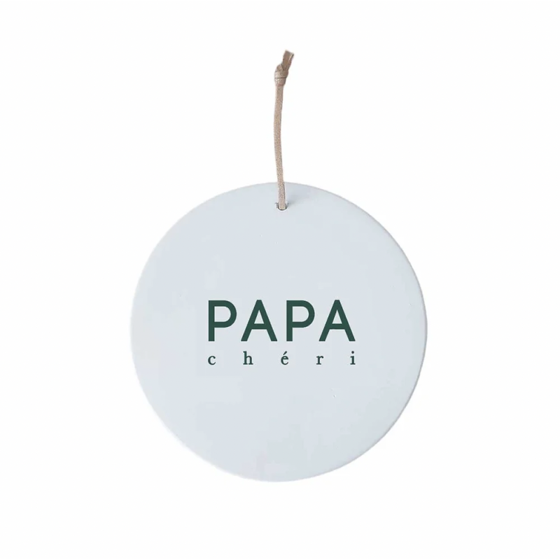 Decorative hanging medallion - Papa chéri