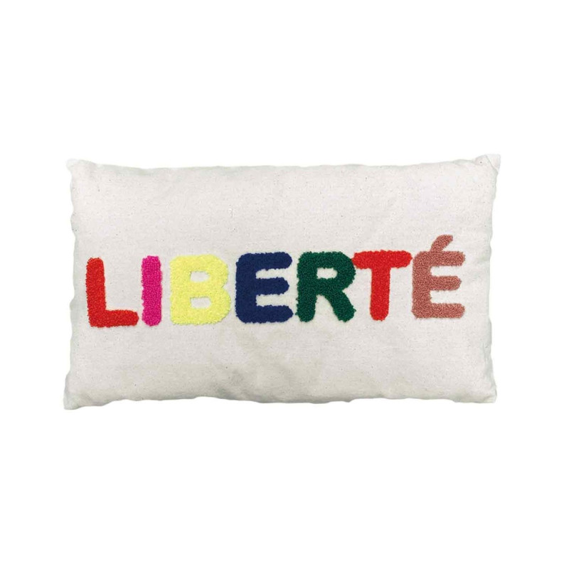 Coussin Liberté - Multicolore
