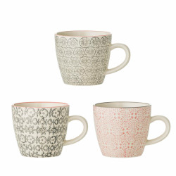 Stoneware mug - Pink