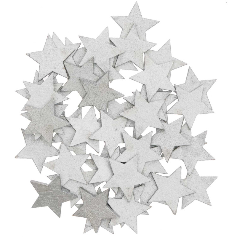 Confettis étoile - Argenté