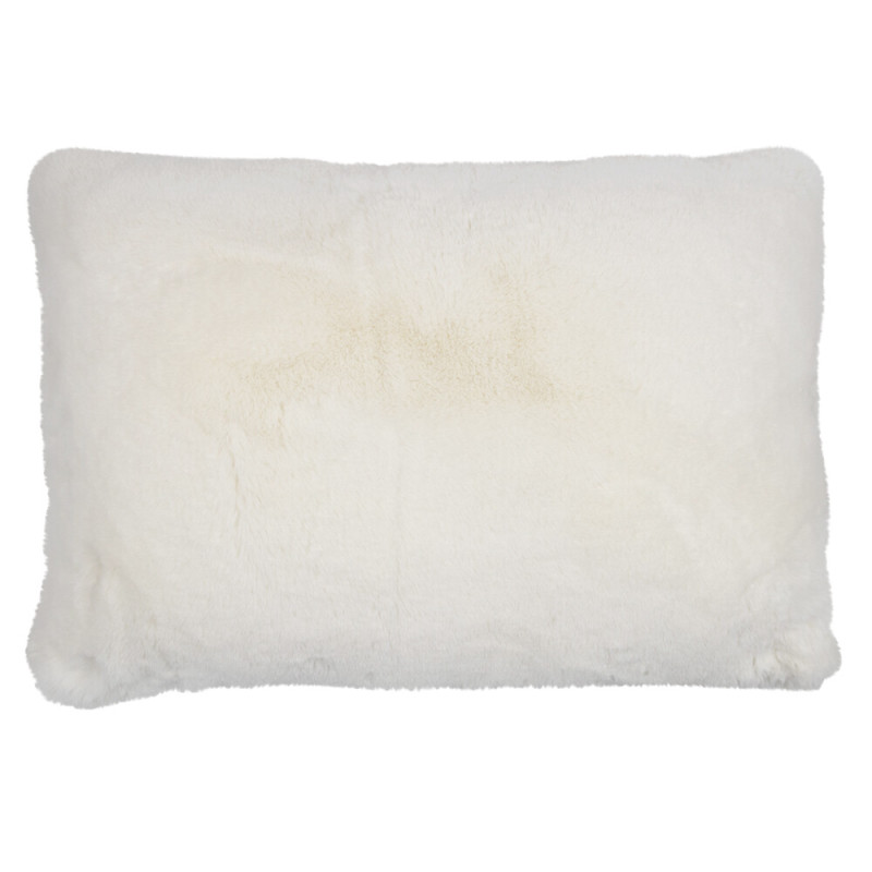 copy of Faux fur cushion - White