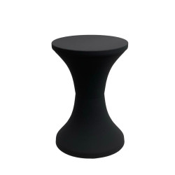 Tam-Tam matte stool - black