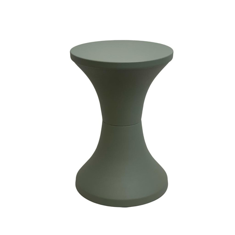 Tam-Tam matte stool - almond green