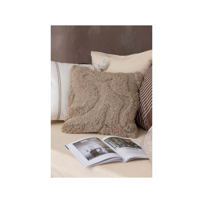Wool cushion - Beige