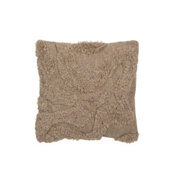 Wool cushion - Beige
