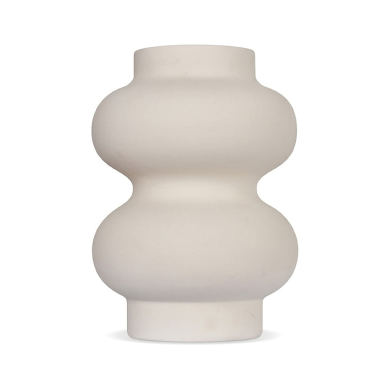 copy of Ceramic ball vase - White