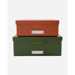 Duo storage boxes - Green...