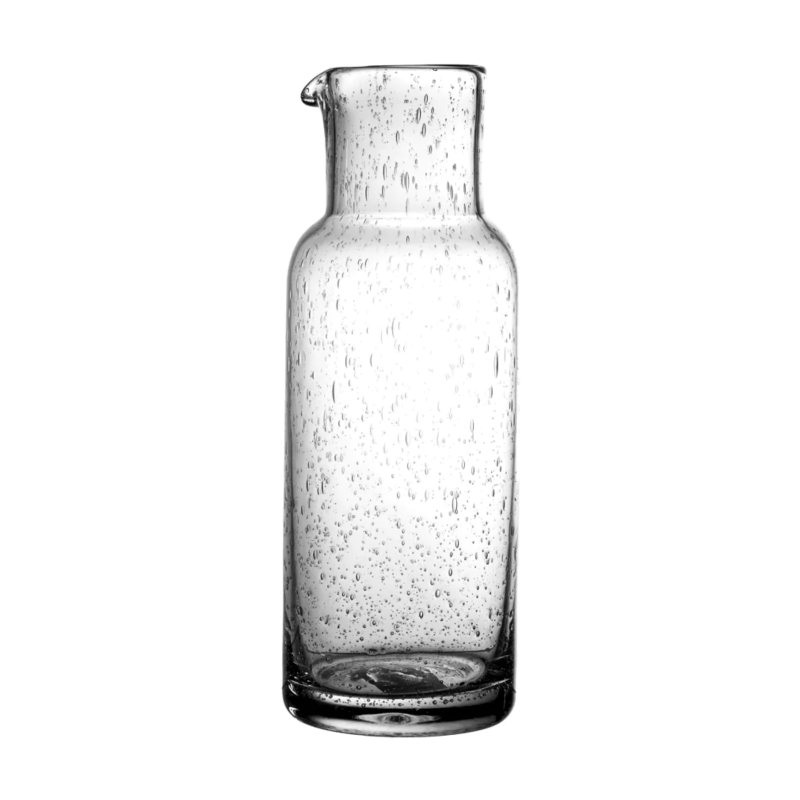Carafe en verre soufflé - Transparent