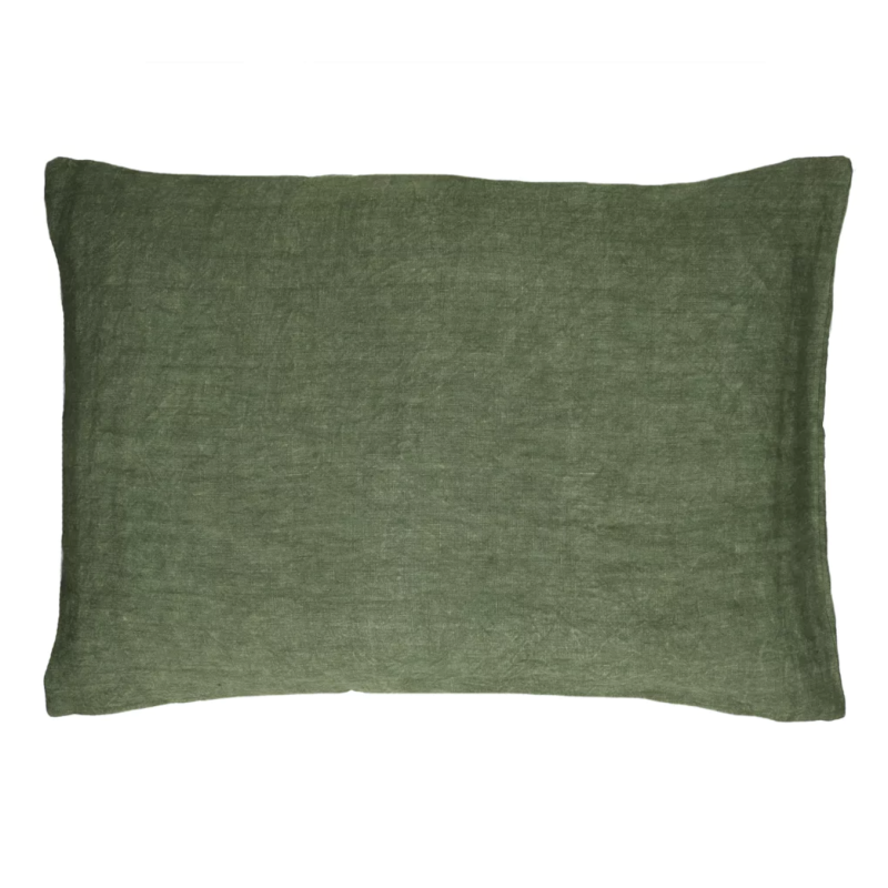 Linen cushion - Green